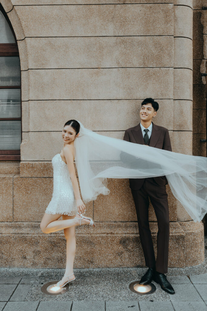 台北北門郵局 Old Money 老錢風婚紗｜典雅、永恆、極致質感的城市經典｜Kvision | Kvision婚紗攝影